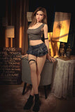 Cadence-168cm/5ft 6 Large Breast Silicone Head Sex Doll