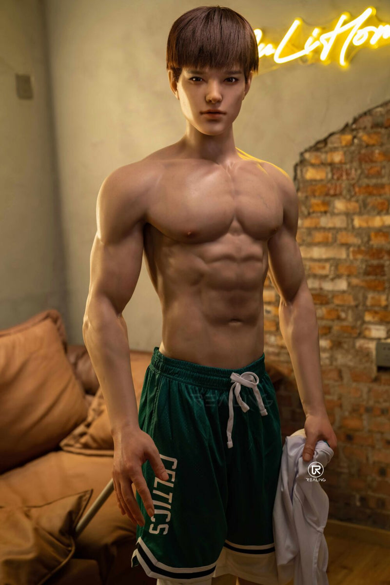REALING - Jayden 176cm/5ft9 Male Silicone Head Sex Doll
