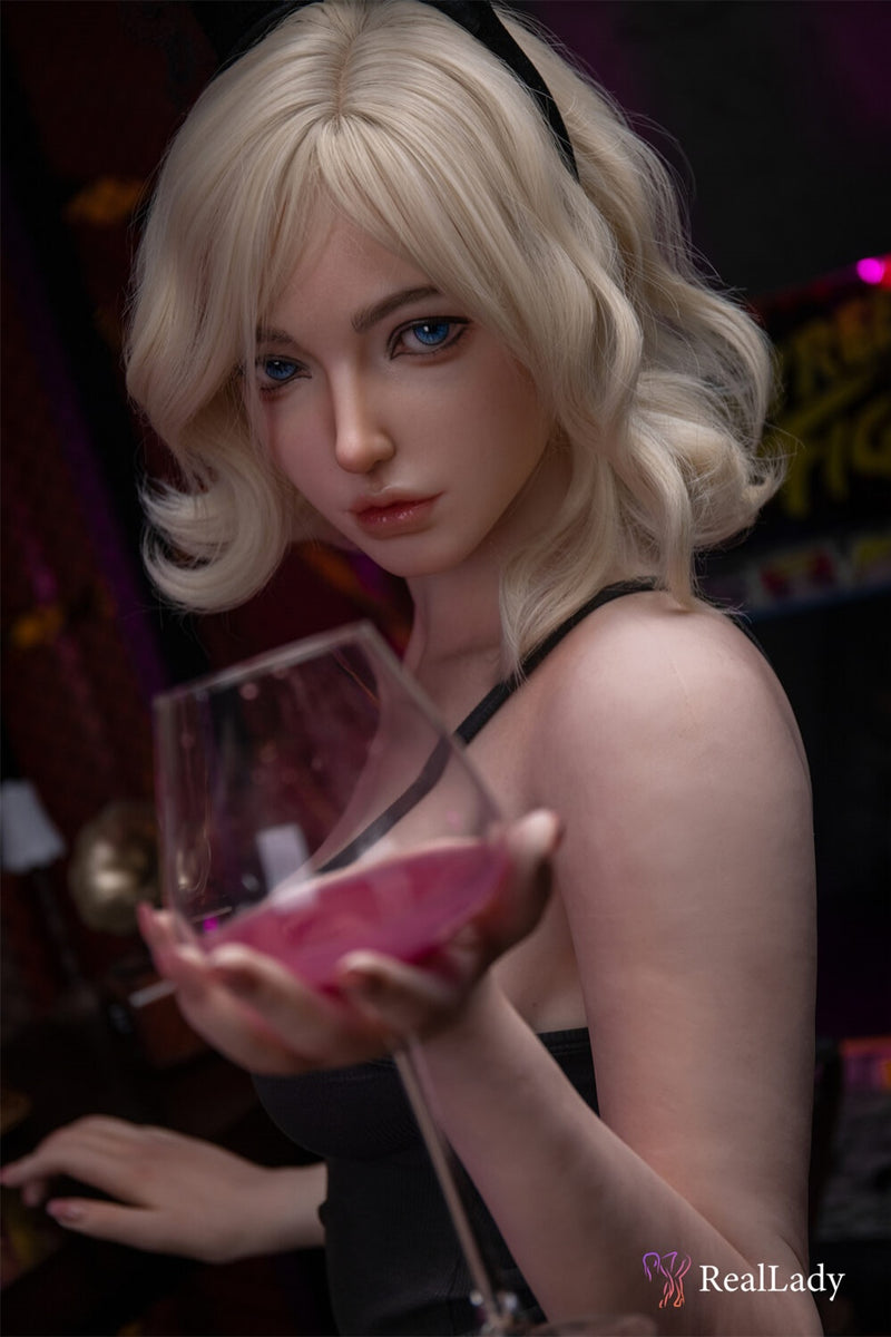 Real Lady - Elicia 170cm/5ft 7 D-cup Silicone Sex Doll