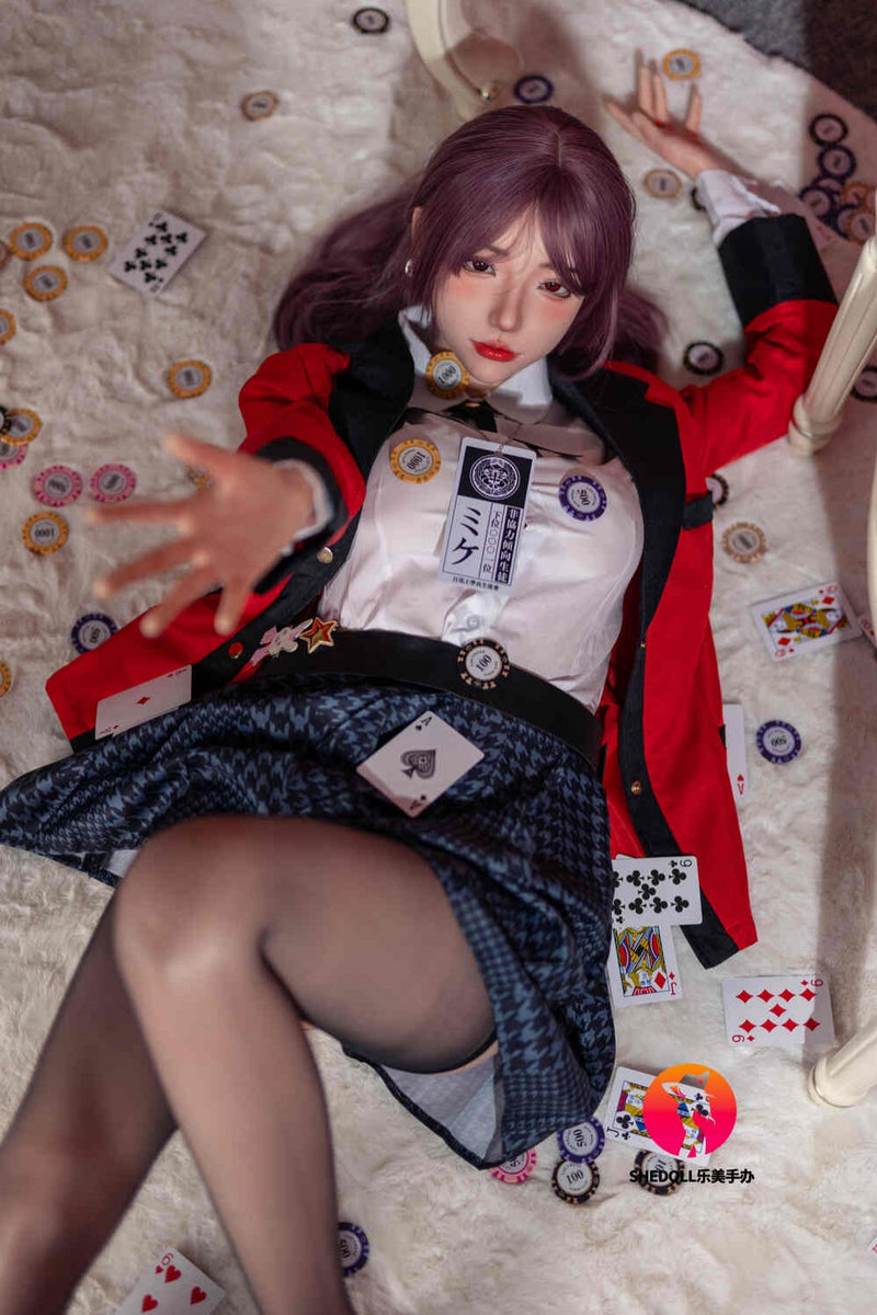 SHEDOLL - Jean 158cm/5ft2 C-cup Silicone Head Sex Doll