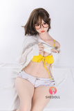 SHEDOLL - Petrina 168cm/5ft6 D-Cup Silicone Head Sex Doll
