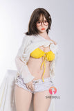 SHEDOLL - Petrina 168cm/5ft6 D-Cup Silicone Head Sex Doll