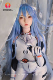 SHEDOLL - Megan 168cm/5ft6 D-Cup Silicone Head Sex Doll