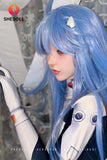 SHEDOLL - Megan 168cm/5ft6 D-Cup Silicone Head Sex Doll