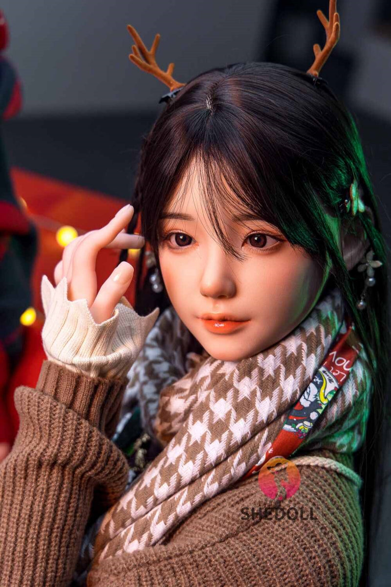 SHEDOLL - Nida 158cm/5ft2 C-cup Silicone Head Sex Doll