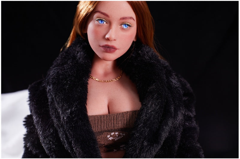 Climax Doll - Garnet 150cm/4ft 11 Medium Breast Movable Jaw Silicone Mini Figurine Sex Doll