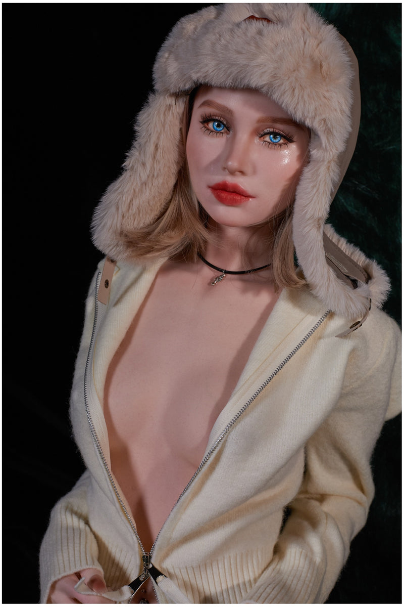 Climax Doll - Lidia 157cm/5ft 2 Small Breast Movable Jaw Silicone Sex Doll