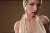 Climax Doll - Damaris 157cm/5ft 2 Small Breast Movable Jaw Silicone Sex Doll