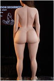 Climax Doll - Ebony 161cm/5ft 3 Big Breast Movable Jaw Silicone Sex Doll