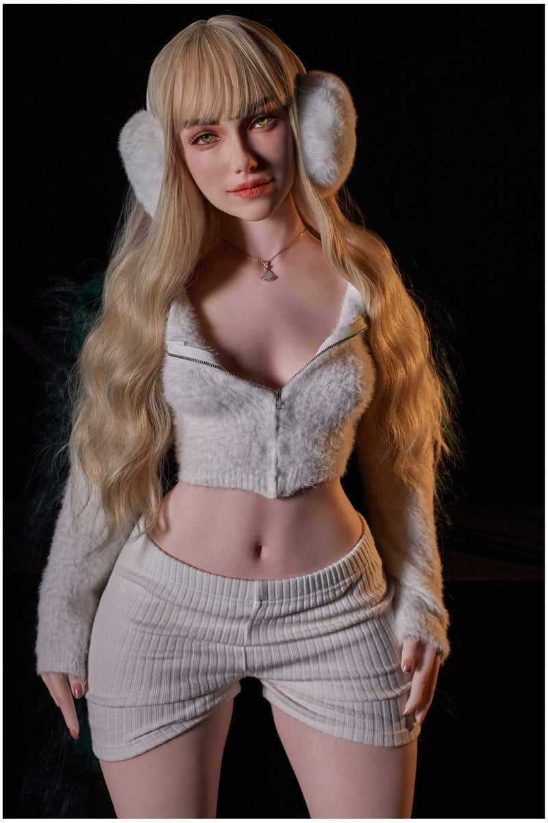 Climax Doll - Maudie 160cm/5ft 3 Small Breast Movable Jaw Silicone Sex Doll