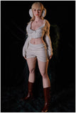 Climax Doll - Maudie 160cm/5ft 3 Small Breast Movable Jaw Silicone Sex Doll