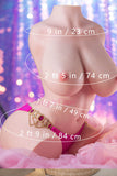 Sigafun Doll - Morgana 55cm/1ft10 E-Cup Silicone Torso