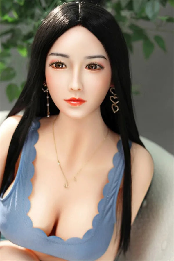 SY Doll - Kasi 158cm /5ft2 Big Breast Chinese Style Sex Doll With Long Black Hair(Customized)