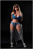 Orange In - Latina 161cm/5ft 3 Large Breast Movable Jaw Silicone Sex Doll